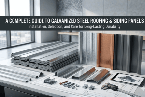 A Complete Guide to Galvanized Steel Roofing & Siding Panels