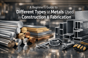 A Beginner’s Guide to Different Types of Metals Used in Construction & Fabrication