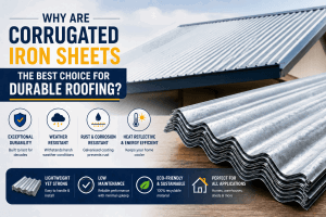 Why are Corrugated Iron Sheets the Best Choice for Durable Roofing?