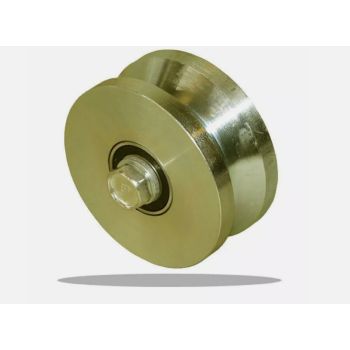 4” HEAVY DUTY SOLID V-GROOVE WHEEL, 5L BS