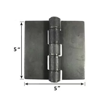 5x5 Heavy Duty Weldable Butt Hinges