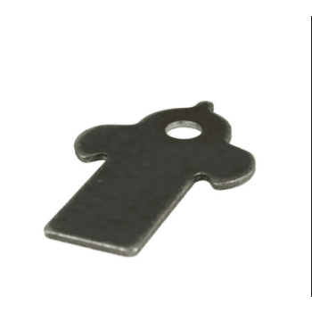 1” X 3” FLOWER WELDING TAB, THICKNESS: 1/8"