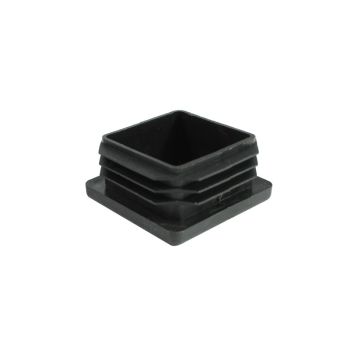 1-1/2 Inch Square Plastic Cap