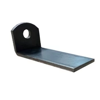 1" X 3" FLOWER WELDING TAB, THICKNESS: 1/8"