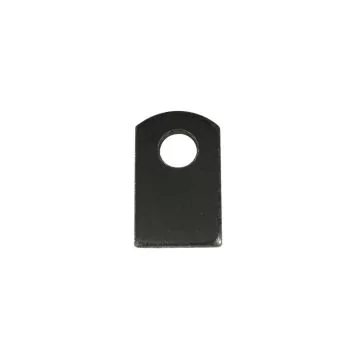 1"X1-_" SMALL WELDING TAB, THICKNESS:1/8", HOLE SIZE: 3/8"