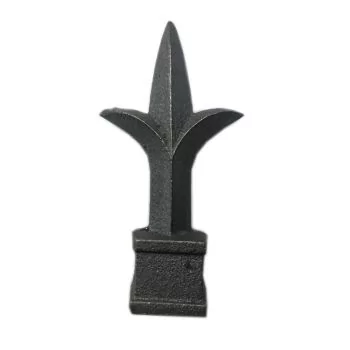 215 - Cast Iron Spears Finials - 5/8" X 2-1/8" X 4-1/8"