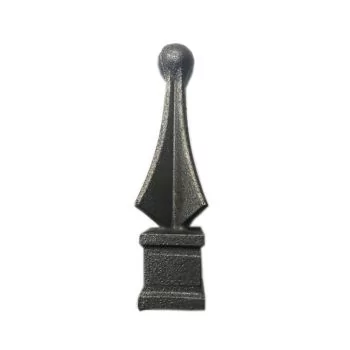 217 - Cast Iron Spears Finials - 3/4" X 1-1/2" X 4-1/8"