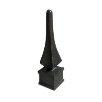217 - Cast Iron Spears Finials - 3/4" X 1-1/2" X 4-1/8"