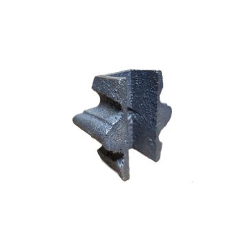 251 - Cast Iron Knuckles Finials - 3/4" X 1-3/4" X 1-1/8"
