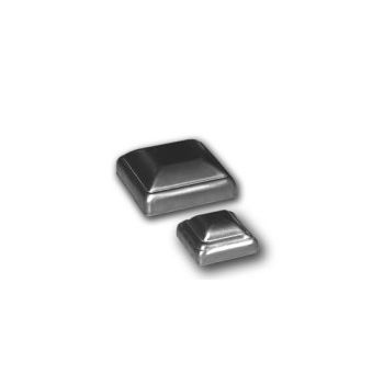 4 Sq Pressed Steel Cap