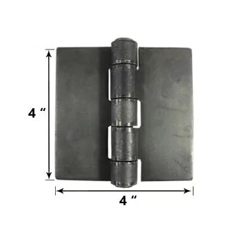 4X4 HEAVY DUTY WELDABLE BUTT HINGES