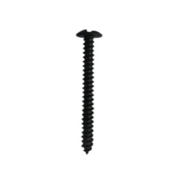 5/16" X 4" ONE WAY SCREW STEEL FINISH BLACK