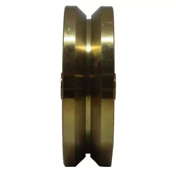6 Inch Solid V-Groove Wheel | 04-528B