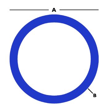 6061 Aluminum Round Tube - 0.125 X 2 Inch