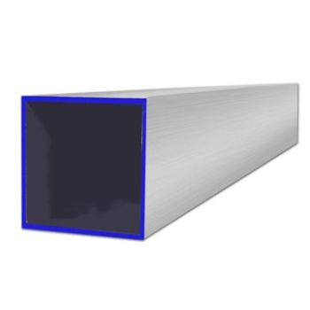 6061 Aluminum Square Tube - 0.125 X 3/4"