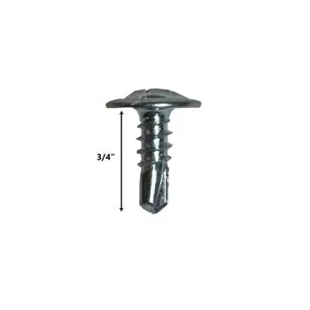 8 x _" Pan Head Phillips Truss Screw Zinc Plated CR3+