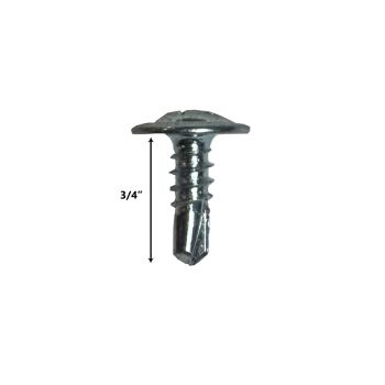 8 x _" Pan Head Phillips Truss Screw Zinc Plated CR3+