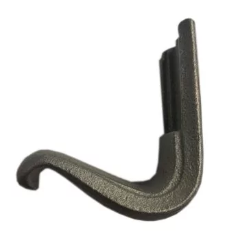 C199 - Cast Iron Molded Tongue Finials - W: 2-1/4" CR: 1-1/2"