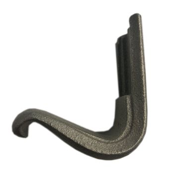 C199 - Cast Iron Molded Tongue Finials - W: 2-1/4" CR: 1-1/2"