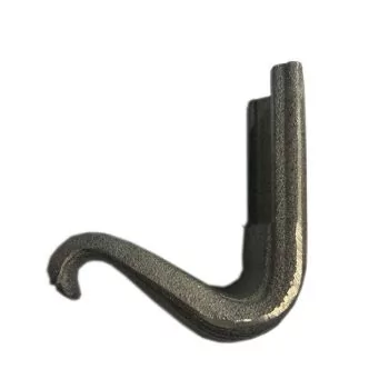 C199L - Cast Iron Molded Tongue Finials - W: 2" CR: 1-1/4"