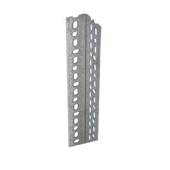 GALVANIZED SLOTTED ANGLE 1-1/2" X 1-1/2" X 16GA X 96"
