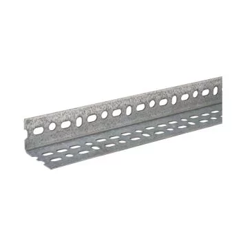 Galvanized Slotted Angle 1-1/4" X 1-1/4" X 16GA X 72"