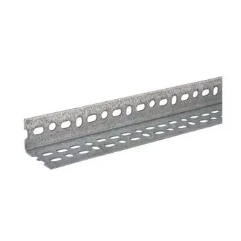 Galvanized Slotted Angle 1-1/2" X 1-1/2" X 16GA X 144"