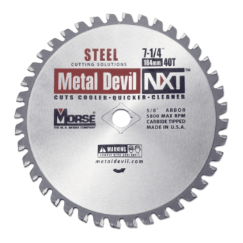 Morse Metal Devil NXT Circular Saw Blade