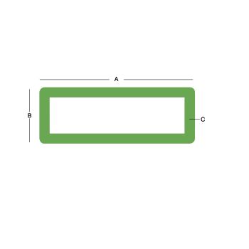 Stainless Steel Rectangular Tube 304 - 2 Inch X 1 Inch X 0.120
