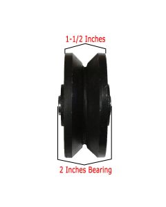 4 Inches V-Groove Wheel | 04-530