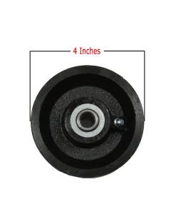 4 Inches V-Groove Wheel | 04-530