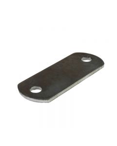 Oval Welding Tab - Two Hole Base Plate 1-1/2 x 3-7/8