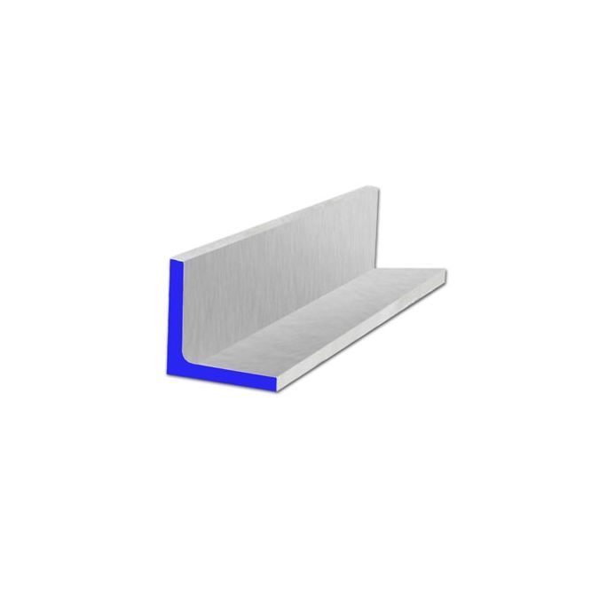 6063 Aluminum Angles - 3/4 Inch X 3/4 Inch X 1/8 Inch