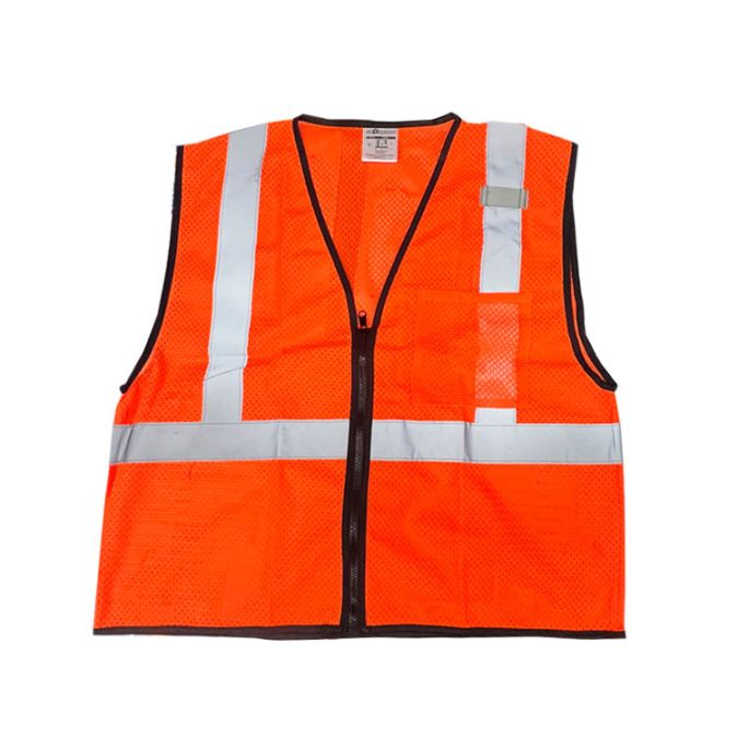 ORANGE REFLECTORIZED VESTS FREE SIZE