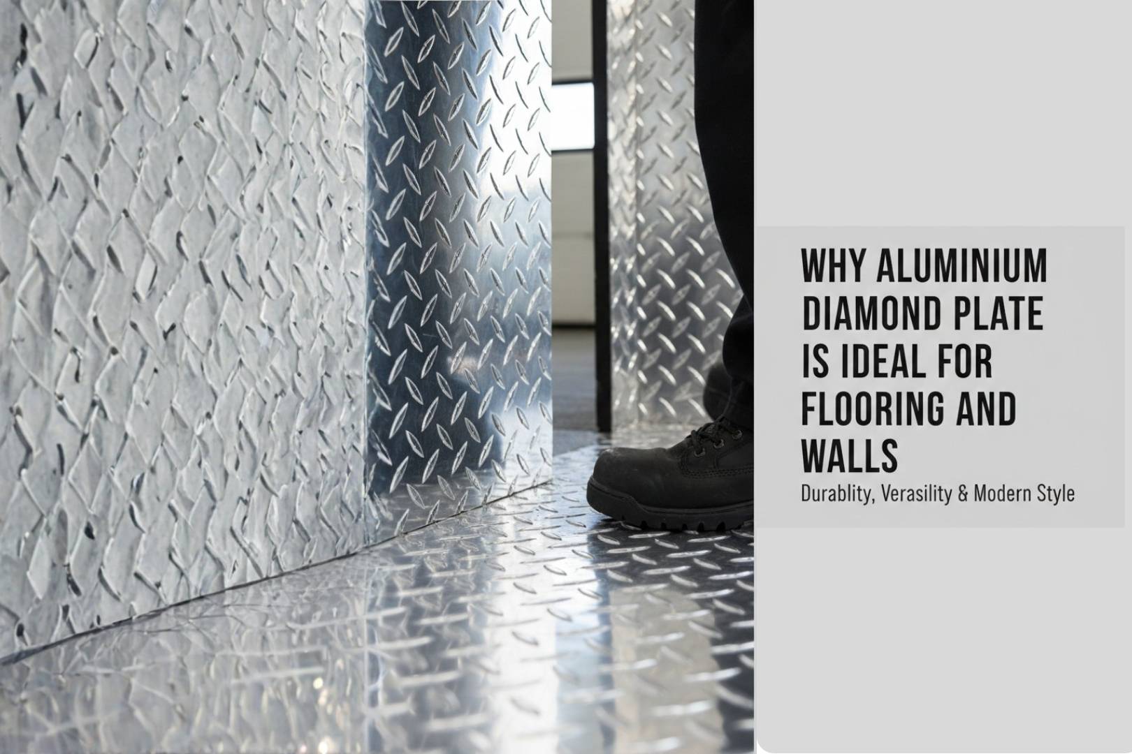 Why Aluminum Diamond Plate Is Ideal for Flooring and Walls